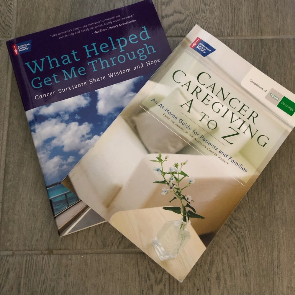 Two books help as one faces the diagnosis of cancer.